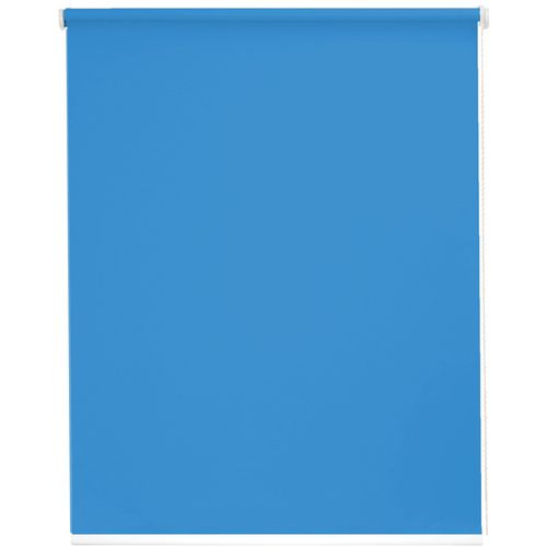 4001442726240 - Seitenzugrollo Young Style Blackout Rollos Gr 180 cm stufenlos positionierbar Bedienseite rechts 122 cm blau (blau weiß) Verdunkelungsrollos