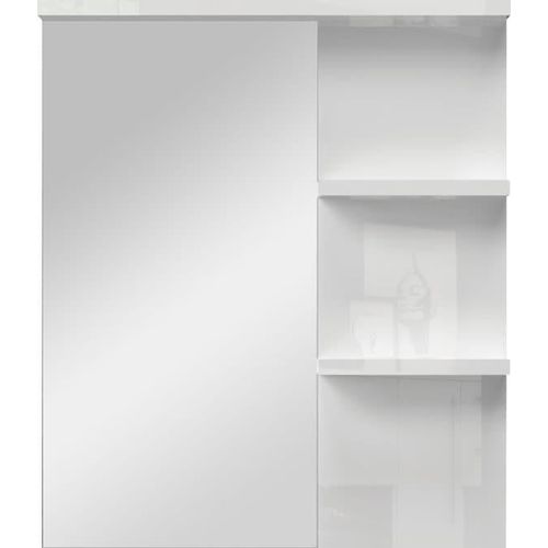 4067474212120 - Wandspiegel PLACES OF STYLE Piano Spiegel Gr B H T 76 cm x 89 cm x 17 cm weiß (kristallweiß hochglanz) Wandspiegel UV-lackiert mit Ablagen 4067474212120 - Wandspiegel PLACES OF STYLE Piano Spiegel Gr B H T 76 cm x 89 cm x 17 cm weiß (kristallweiß hochglanz) Wandspiegel UV-lackiert mit Ablagen
