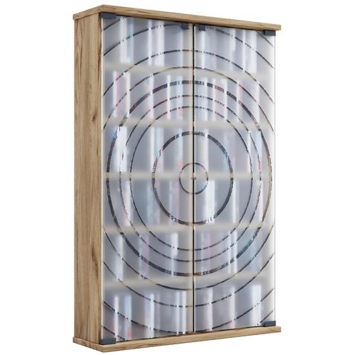 4051814437496 - Holz CD DVD Stand Regal platzsparender CD Schrank mit 2 ESG-Sicherheitsglastüren für 300 CDs oder 130 DVDs oder 72-Videos Maße H 92 x B 60 x T 18 cm 10 variable Einlegböden – Tilano L 4051814437496 - Holz CD DVD Stand Regal platzsparender CD Schrank mit 2 ESG-Sicherheitsglastüren für 300 CDs oder 130 DVDs oder 72-Videos Maße H 92 x B 60 x T 18 cm 10 variable Einlegböden – Tilano L