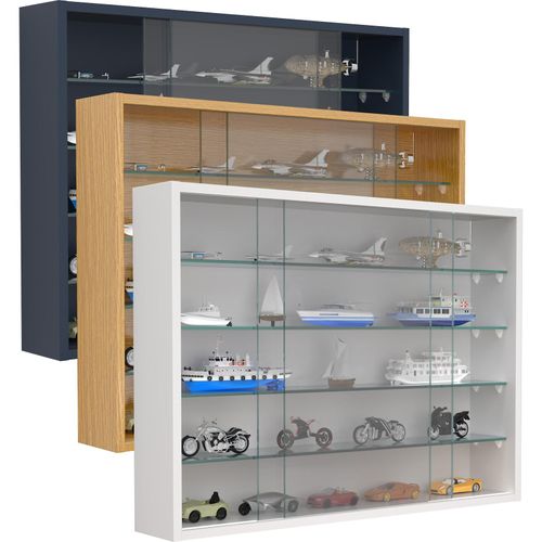 4051814440373 - Glasvitrine hängend Vitrine Glas mit ESG-Sicherheitsglas Maße ca H 55 x B 75 x T 12 cm Hängevitrine Glas Modern und platzsparend Glas Vitrinenschrank - Drivalo L 4051814440373 - Glasvitrine hängend Vitrine Glas mit ESG-Sicherheitsglas Maße ca H 55 x B 75 x T 12 cm Hängevitrine Glas Modern und platzsparend Glas Vitrinenschrank - Drivalo L