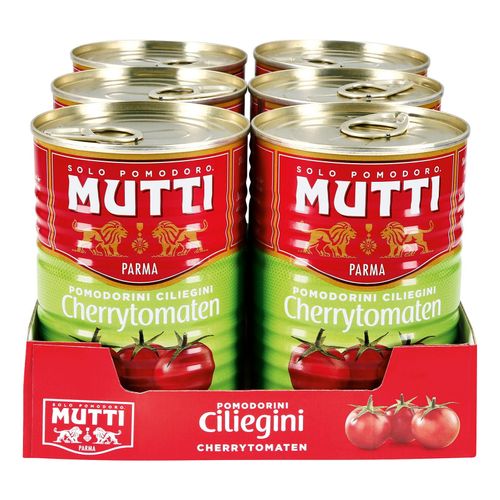 8005110550591 - Mutti Pomodorini Kirschtomaten 400 g Abtropfgewicht 6er Pack