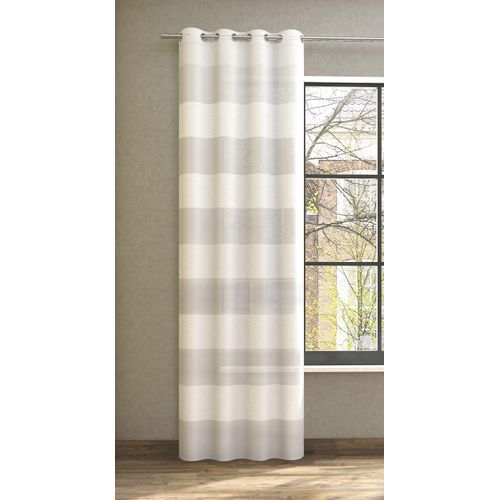4006470474323 - Vorhang NEUTEX FOR YOU SONORA Gr 1 weiß (wollweiß) B144cm H245cm Jacquard Polyester Gardinen 3D Musterung im Leinen-Look 4006470474323 - Vorhang NEUTEX FOR YOU SONORA Gr 1 weiß (wollweiß) B144cm H245cm Jacquard Polyester Gardinen 3D Musterung im Leinen-Look