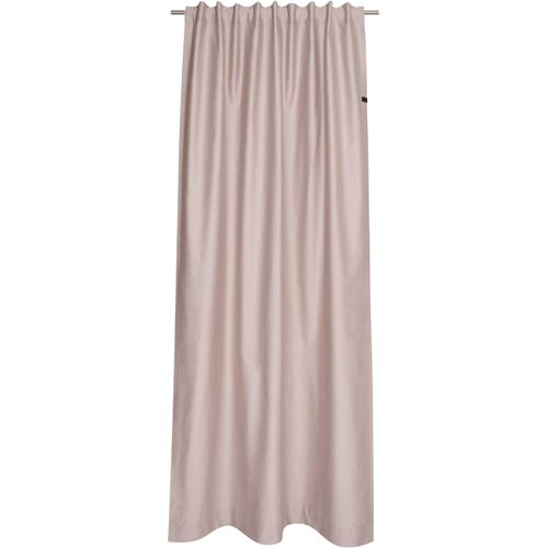 4005414469579 - Vorhang SCHÖNER WOHNEN-KOLLEKTION Soft Gardinen Gr 250 cm Multifunktionsband 130 cm rosa Schlafzimmergardinen mit Lederapplikation