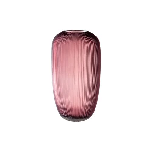 4002541364555 - LEONARDO Bodenvase Dekovase BELLAGIO (1 St) aus Glas beere Höhe ca 52 cm handgefertigt rot