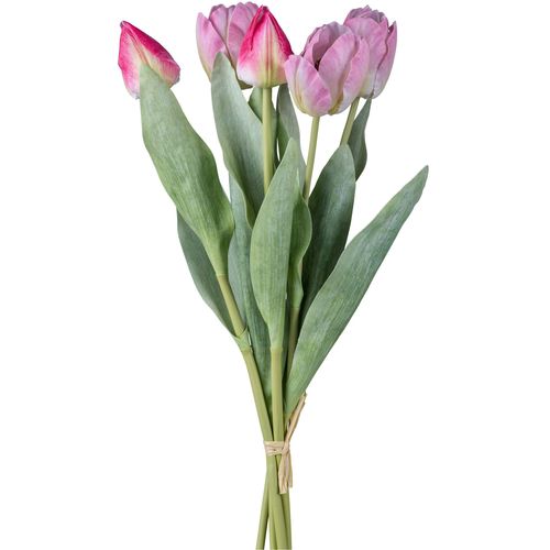 4064118319573 - Kunsttulpe CREATIV GREEN Bund aus Tulpen rosa mix H49cm Kunststoff Kunstpflanzen mit 5 Stielen 4064118319573 - Kunsttulpe CREATIV GREEN Bund aus Tulpen rosa mix H49cm Kunststoff Kunstpflanzen mit 5 Stielen