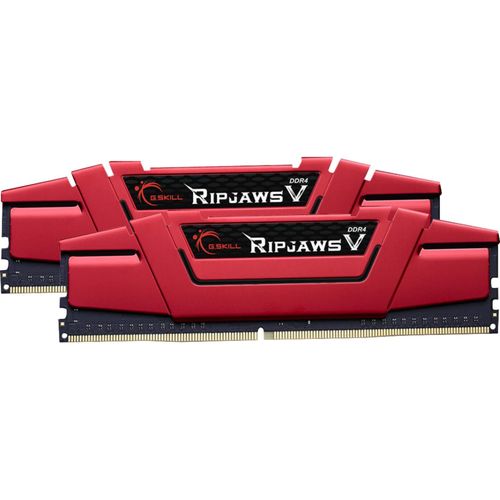 4719692003195 - Ripjaws V DDR4-2400 - 16GB - CL15 - Dual Channel (2 Stück) - Intel XMP - Rot 4719692003195 - Ripjaws V DDR4-2400 - 16GB - CL15 - Dual Channel (2 Stück) - Intel XMP - Rot