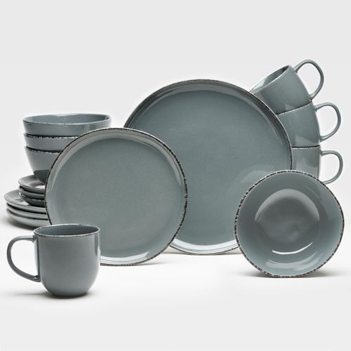4009290178983 - VAN WELL Kombiservice 16-teilig grau 4009290178983 - VAN WELL Kombiservice 16-teilig grau