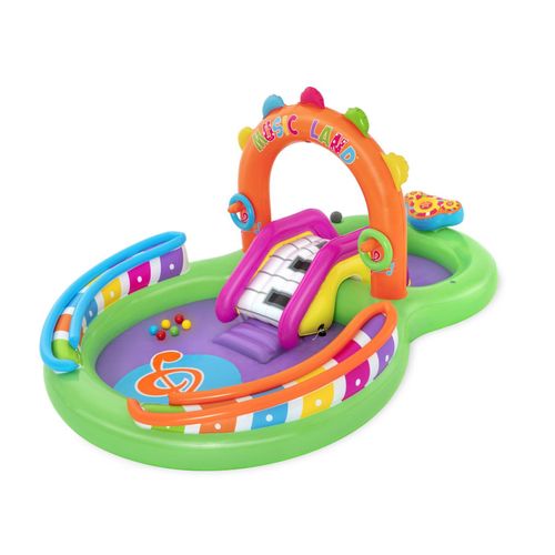 6942138984347 - Sing & Splash Little Astronaut Aufblasbarer Pool & Spielcenter 295x190x137 cm für Kinder +2 Jahre mit Rutsche 6 Bällen 2 Reifen und 2 Instrumenten 6942138984347 - Sing & Splash Little Astronaut Aufblasbarer Pool & Spielcenter 295x190x137 cm für Kinder +2 Jahre mit Rutsche 6 Bällen 2 Reifen und 2 Instrumenten