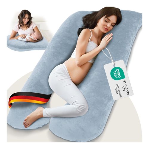 4260641680979 - Bestschlaf Multifunktions-Körperkissen Schwangerschaftskissen in U Form Stillkissen mit abnehmbarem und waschbarem Bezug auch verwendbar als Seitenschläferkissen oder Lagerungskissen 4260641680979 - Bestschlaf Multifunktions-Körperkissen Schwangerschaftskissen in U Form Stillkissen mit abnehmbarem und waschbarem Bezug auch verwendbar als Seitenschläferkissen oder Lagerungskissen