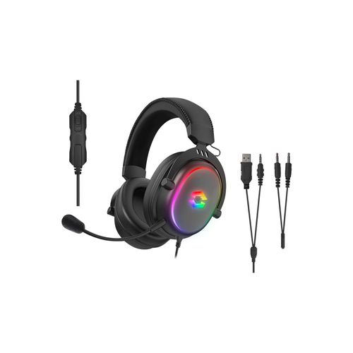 4027301350371 - SPEEDLINK CONUX RGB Stereo Gaming Headset - for PC PS5 PS4 Xbox SeriesX S Switch 2 Switch OLED Lite black 4027301350371 - SPEEDLINK CONUX RGB Stereo Gaming Headset - for PC PS5 PS4 Xbox SeriesX S Switch 2 Switch OLED Lite black