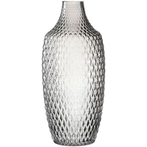 4002541186799 - LEONARDO Tischvase Dekovase POESIA Relief-Optik (1 St) aus Glas handgefertigt Höhe ca 30 cm grau 4002541186799 - LEONARDO Tischvase Dekovase POESIA Relief-Optik (1 St) aus Glas handgefertigt Höhe ca 30 cm grau