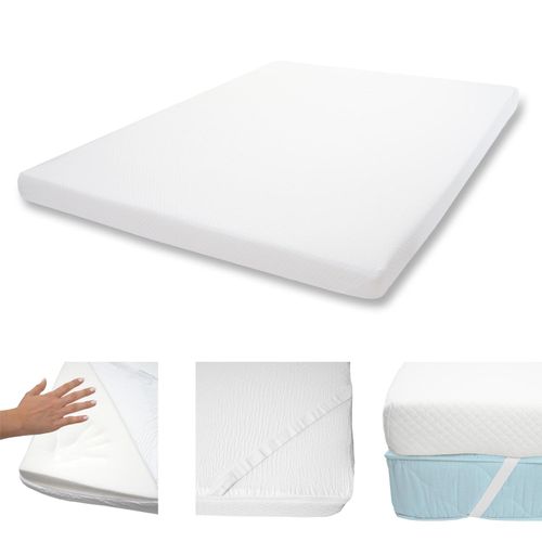 4057651355108 - 10cm Memoryfoam-Matratzentopper MCW-E63 Topper Matratzenauflage Matratzenschoner ~ 180x200cm Viscoschaum 4057651355108 - 10cm Memoryfoam-Matratzentopper MCW-E63 Topper Matratzenauflage Matratzenschoner ~ 180x200cm Viscoschaum