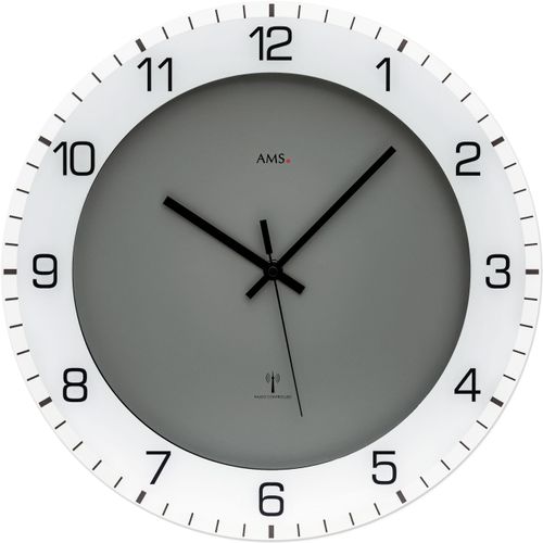 4037445161962 - Funkwanduhr AMS dunkelgrau Wanduhren Ø 38cm Quarzuhr Wanduhr Made in Germany Wohnzimmer Küche Arbeitszimmer 4037445161962 - Funkwanduhr AMS dunkelgrau Wanduhren Ø 38cm Quarzuhr Wanduhr Made in Germany Wohnzimmer Küche Arbeitszimmer