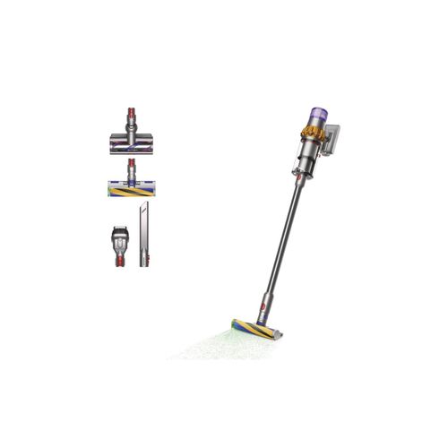 5025155081754 - dyson V15 Detect Absolut Nickel Satin Gelb-Gla 446986-01 Akku-Zyklon-Staubsauger 252 V 230 V 660 W motorbetriebene Saugbürste 5025155081754 - dyson V15 Detect Absolut Nickel Satin Gelb-Gla 446986-01 Akku-Zyklon-Staubsauger 252 V 230 V 660 W motorbetriebene Saugbürste