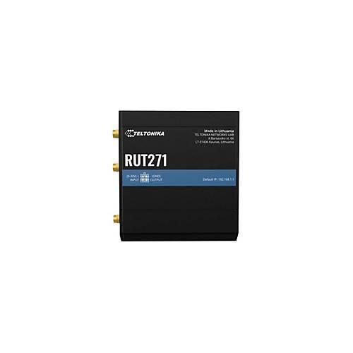 4779051842278 - RUT271 - wireless router - WWAN - Wi-Fi - 4G 5G - DIN rail mountable wall-mountable surface-mountable - Wireless router N Standard - 80211n 4779051842278 - RUT271 - wireless router - WWAN - Wi-Fi - 4G 5G - DIN rail mountable wall-mountable surface-mountable - Wireless router N Standard - 80211n
