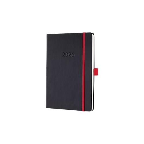 4004360773358 - Wochenkalender Conceptum 2026 C2608 A5 192 Seiten 1 Jahr 2 Seiten für je 1 Woche PEFC®-Papier Kunststoff rot-schwarz 4004360773358 - Wochenkalender Conceptum 2026 C2608 A5 192 Seiten 1 Jahr 2 Seiten für je 1 Woche PEFC®-Papier Kunststoff rot-schwarz