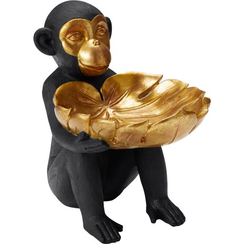 6930597942107 - Dekofigur Affe mit Schale gold (schwarz goldfarben) Dekofiguren B H T 26cm x 275cm x 185cm Polyresin (Kunststein) B26cm H275cm T185cm 6930597942107 - Dekofigur Affe mit Schale gold (schwarz goldfarben) Dekofiguren B H T 26cm x 275cm x 185cm Polyresin (Kunststein) B26cm H275cm T185cm