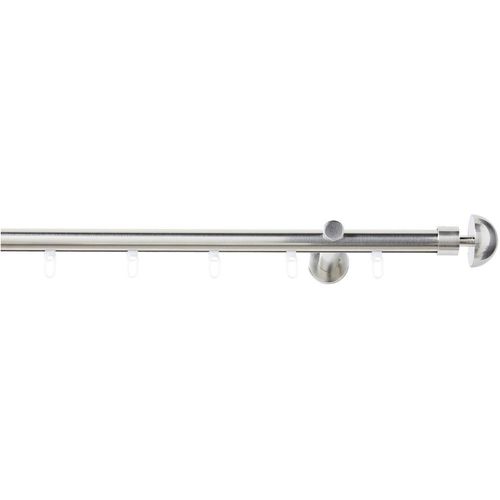 4015161080910 - Innenlaufschiene Redondo Gardinenstangen Gr L 480 cm Ø 20 mm 1 läufig silberfarben (edelstahlfarben) Gardinenschienen