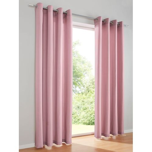 6971346194491 - Vorhang HEINE HOME Gr 1 lila (mauve) Gardinen 145cm Ösen Ösen 140cm Polyester B140cm H145cm 6971346194491 - Vorhang HEINE HOME Gr 1 lila (mauve) Gardinen 145cm Ösen Ösen 140cm Polyester B140cm H145cm