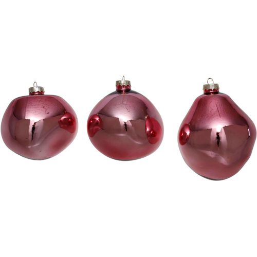 4255572271679 - Weihnachtsbaumkugel Birdelle glänzend Weihnachtsdeko Christbaumschmuck Christbaumkugeln rosa Ø8cm Glas Weihnachtsbaumkugeln Weihnachtsbaumkugeln Baumkugeln in organischer Form Ø ca 8 cm organische Kugeln aus Glas 4255572271679 - Weihnachtsbaumkugel Birdelle glänzend Weihnachtsdeko Christbaumschmuck Christbaumkugeln rosa Ø8cm Glas Weihnachtsbaumkugeln Weihnachtsbaumkugeln Baumkugeln in organischer Form Ø ca 8 cm organische Kugeln aus Glas