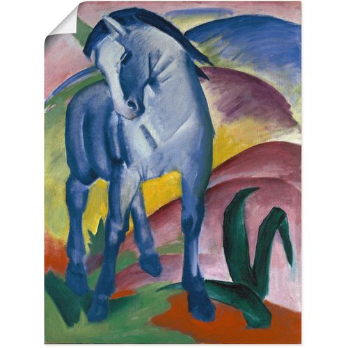 4058661196606 - Wandbild ARTLAND Blaues Pferd I 1911 Bilder Gr B H 30 cm x 40 cm Poster Haustiere 1 St bunt Bild Poster Bilder als Alubild Leinwandbild Wandaufkleber oder in versch Größen 4058661196606 - Wandbild ARTLAND Blaues Pferd I 1911 Bilder Gr B H 30 cm x 40 cm Poster Haustiere 1 St bunt Bild Poster Bilder als Alubild Leinwandbild Wandaufkleber oder in versch Größen