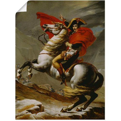 4058661223449 - Wandbild ARTLAND Napoleon bei der Überquerung Alpen Bilder Gr B H 30 cm x 40 cm Poster Menschen 1 St braun Bild Metallbild Metallbilder Bilder als Alubild Leinwandbild Wandaufkleber oder Poster in versch Größen 4058661223449 - Wandbild ARTLAND Napoleon bei der Überquerung Alpen Bilder Gr B H 30 cm x 40 cm Poster Menschen 1 St braun Bild Metallbild Metallbilder Bilder als Alubild Leinwandbild Wandaufkleber oder Poster in versch Größen