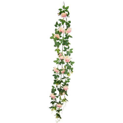 4019844784546 - Kunstblume IGEA Rosenranke rosa B16cm H125cm L6cm Obermaterial 80% Polyester 20% Kunststoff Kunstpflanzen Künstlich Rosengirlande Kunstblumen hängend Hochzeit Weihnachten 4019844784546 - Kunstblume IGEA Rosenranke rosa B16cm H125cm L6cm Obermaterial 80% Polyester 20% Kunststoff Kunstpflanzen Künstlich Rosengirlande Kunstblumen hängend Hochzeit Weihnachten