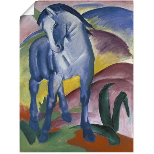 4058661196620 - Wandbild ARTLAND Blaues Pferd I 1911 Bilder Gr B H 60 cm x 80 cm Poster Haustiere 1 St bunt Bild Poster Bilder als Alubild Leinwandbild Wandaufkleber oder in versch Größen 4058661196620 - Wandbild ARTLAND Blaues Pferd I 1911 Bilder Gr B H 60 cm x 80 cm Poster Haustiere 1 St bunt Bild Poster Bilder als Alubild Leinwandbild Wandaufkleber oder in versch Größen
