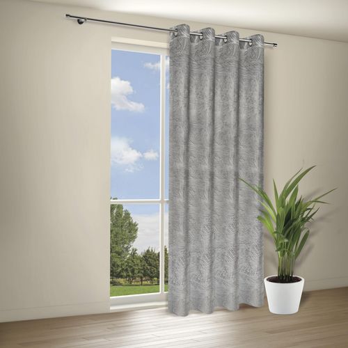 4007863688730 - Vorhang Leana Gr 1 grau B140cm H245cm Wirkware Polyester Gardinen Blickdichter Ösenschal Leana 4007863688730 - Vorhang Leana Gr 1 grau B140cm H245cm Wirkware Polyester Gardinen Blickdichter Ösenschal Leana
