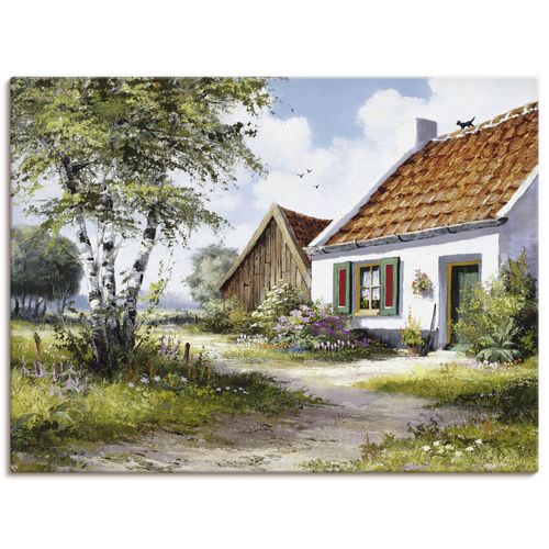 4057738437864 - Wandbild ARTLAND Katze auf dem Dach Bilder Gr B H 80 cm x 60 cm Leinwandbild Garten Querformat 1 St grün Bild Poster Bilder als Leinwandbild Wandaufkleber oder in versch Größen 4057738437864 - Wandbild ARTLAND Katze auf dem Dach Bilder Gr B H 80 cm x 60 cm Leinwandbild Garten Querformat 1 St grün Bild Poster Bilder als Leinwandbild Wandaufkleber oder in versch Größen