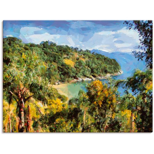4062144706671 - Wandbild ARTLAND Romantische Bucht II Bilder Gr B H 80 cm x 60 cm Leinwandbild Meer Bilder Querformat 1 St grün Kunstdrucke als Alubild Leinwandbild Wandaufkleber oder Poster in versch Größen 4062144706671 - Wandbild ARTLAND Romantische Bucht II Bilder Gr B H 80 cm x 60 cm Leinwandbild Meer Bilder Querformat 1 St grün Kunstdrucke als Alubild Leinwandbild Wandaufkleber oder Poster in versch Größen