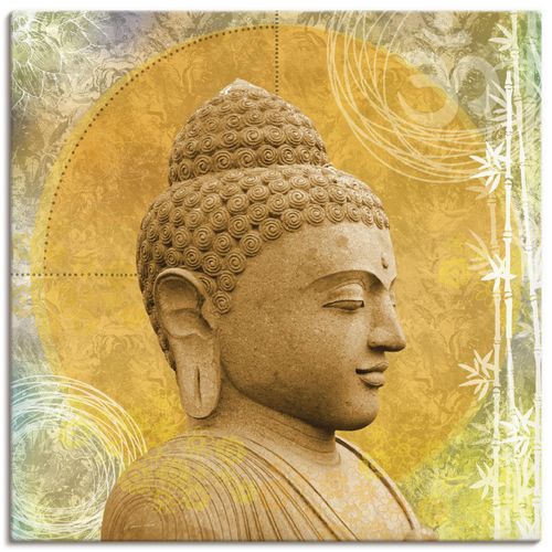 4062144168318 - Wandbild ARTLAND Buddha II Bilder Gr B H 70 cm x 70 cm Leinwandbild Spa quadratisch 1 St goldfarben Bild Poster Bilder als Alubild Leinwandbild Wandaufkleber oder in versch Größen 4062144168318 - Wandbild ARTLAND Buddha II Bilder Gr B H 70 cm x 70 cm Leinwandbild Spa quadratisch 1 St goldfarben Bild Poster Bilder als Alubild Leinwandbild Wandaufkleber oder in versch Größen