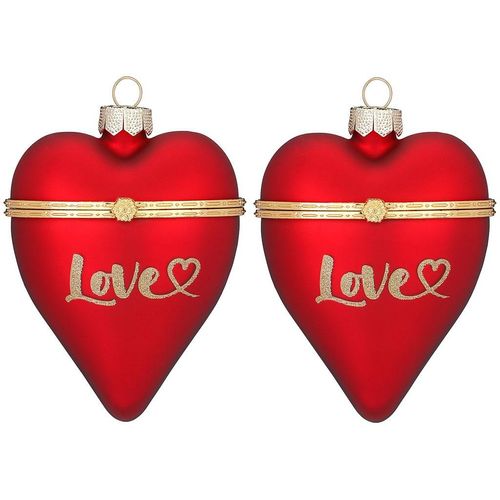 4061752122286 - Christbaumschmuck MAGIC BY INGE Merry Red Weihnachtsdeko rot Christbaumschmuck Weihnachtsbaumschmuck rot Weihnachtsbaumschmuck Höhe ca 10 cm hochwertiger Echtglas-Weihnachtsschmuck in Herzform 4061752122286 - Christbaumschmuck MAGIC BY INGE Merry Red Weihnachtsdeko rot Christbaumschmuck Weihnachtsbaumschmuck rot Weihnachtsbaumschmuck Höhe ca 10 cm hochwertiger Echtglas-Weihnachtsschmuck in Herzform