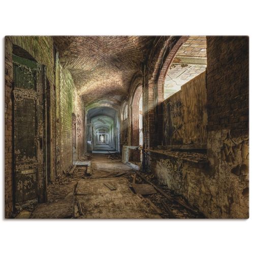 4057738618034 - Wandbild ARTLAND Lost Place düsterer Gang Bilder Gr B H 80 cm x 60 cm Leinwandbild Gebäude Querformat 1 St bunt Bild Poster Bilder als Alubild Leinwandbild Wandaufkleber oder in versch Größen 4057738618034 - Wandbild ARTLAND Lost Place düsterer Gang Bilder Gr B H 80 cm x 60 cm Leinwandbild Gebäude Querformat 1 St bunt Bild Poster Bilder als Alubild Leinwandbild Wandaufkleber oder in versch Größen