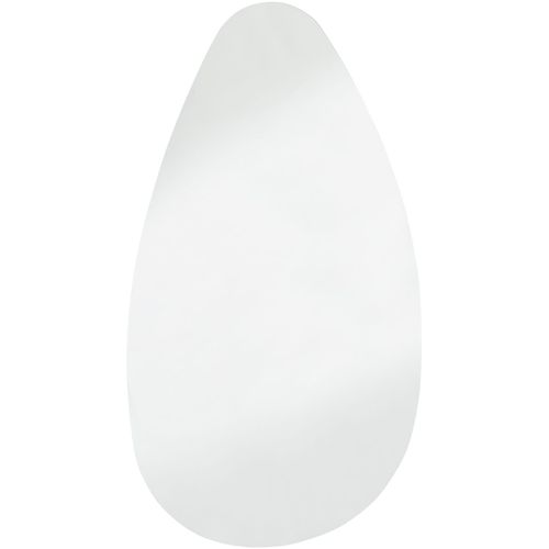 4251744817317 - Wandspiegel SALESFEVER transparent (klarglas) B595cm H110cm T05cm MDF Spiegelglas Spiegel oval tropfenförmig 4251744817317 - Wandspiegel SALESFEVER transparent (klarglas) B595cm H110cm T05cm MDF Spiegelglas Spiegel oval tropfenförmig