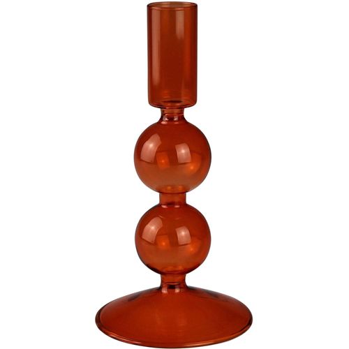 4056422302655 - Kerzenleuchter AM DESIGN Stabkerzenhalter aus Glas Kerzenhalter Gr H 18 cm orange Windlichter Laternen Höhe ca 18 cm 4056422302655 - Kerzenleuchter AM DESIGN Stabkerzenhalter aus Glas Kerzenhalter Gr H 18 cm orange Windlichter Laternen Höhe ca 18 cm