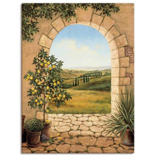 4055327156059 - Wandbild ARTLAND Zitronenbaum vorm Torbogen Bilder Gr B H 60 cm x 80 cm Leinwandbild Fensterblick 1 St beige (naturfarben) Bild Poster Bilder als Alubild Leinwandbild Wandaufkleber oder in versch Größen 4055327156059 - Wandbild ARTLAND Zitronenbaum vorm Torbogen Bilder Gr B H 60 cm x 80 cm Leinwandbild Fensterblick 1 St beige (naturfarben) Bild Poster Bilder als Alubild Leinwandbild Wandaufkleber oder in versch Größen