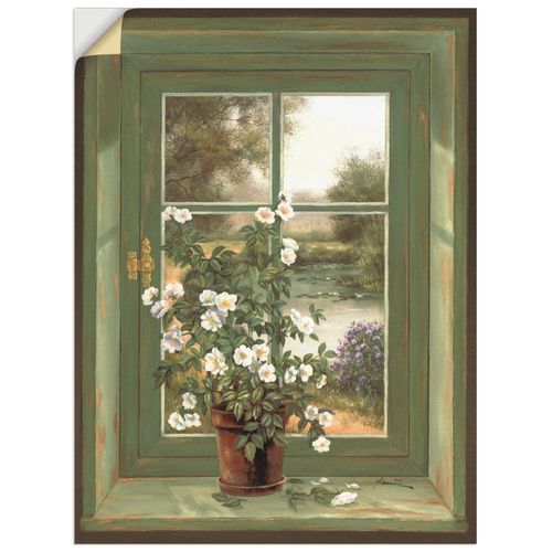 4057738233053 - Wandbild ARTLAND Wildrosen am Fenster Bilder Gr B H 30 cm x 40 cm Wandaufkleber - Vinyl Arrangements 1 St grün Bild Poster Bilder als Alubild Leinwandbild Wandaufkleber oder in versch Größen 4057738233053 - Wandbild ARTLAND Wildrosen am Fenster Bilder Gr B H 30 cm x 40 cm Wandaufkleber - Vinyl Arrangements 1 St grün Bild Poster Bilder als Alubild Leinwandbild Wandaufkleber oder in versch Größen