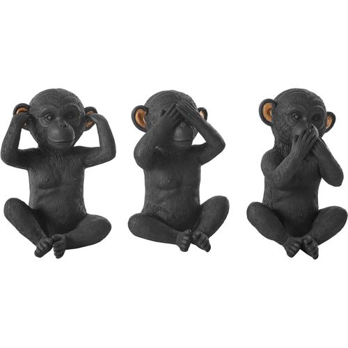 6930597943746 - Dekofigur Affen Dekofiguren Gr B H T 13 cm x 18 cm x 12 cm Affen schwarz Deko-Objekte Dekofiguren 6930597943746 - Dekofigur Affen Dekofiguren Gr B H T 13 cm x 18 cm x 12 cm Affen schwarz Deko-Objekte Dekofiguren