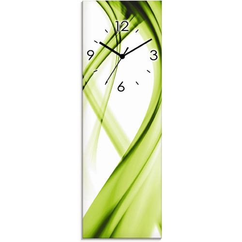 4062144286715 - Wanduhr ARTLAND Abstrakte Komposition Wanduhren Gr B H T 20 cm x 60 cm x 18 cm Quarzuhr grün Wanduhren wahlweise mit Quarz- oder Funhuhrwerk lautlos ohne Tickgeräusche 4062144286715 - Wanduhr ARTLAND Abstrakte Komposition Wanduhren Gr B H T 20 cm x 60 cm x 18 cm Quarzuhr grün Wanduhren wahlweise mit Quarz- oder Funhuhrwerk lautlos ohne Tickgeräusche
