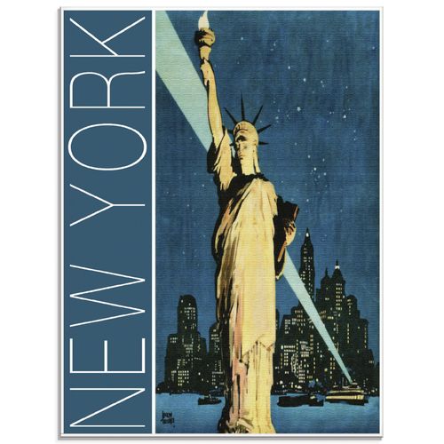 4062144214916 - Glasbild ARTLAND New York Vintage Reiseplakat Bilder Gr B H 45 cm x 60 cm Glasbild Amerika Hochformat 1 St blau Bild Glasbild Glasbilder Bilder in verschiedenen Größen 4062144214916 - Glasbild ARTLAND New York Vintage Reiseplakat Bilder Gr B H 45 cm x 60 cm Glasbild Amerika Hochformat 1 St blau Bild Glasbild Glasbilder Bilder in verschiedenen Größen