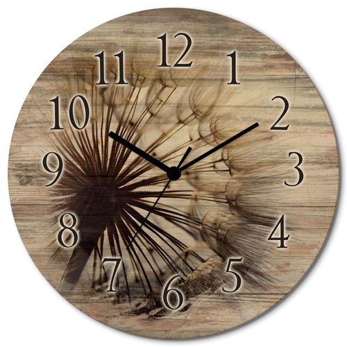 4062144962275 - Wanduhr ARTLAND Große Pusteblume blau B30cm H30cm T06cm Wanduhren wahlweise mit Quarz- oder Funkuhrwerk lautlos ohne Tickgeräusche 4062144962275 - Wanduhr ARTLAND Große Pusteblume blau B30cm H30cm T06cm Wanduhren wahlweise mit Quarz- oder Funkuhrwerk lautlos ohne Tickgeräusche