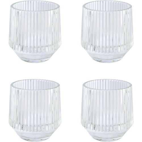 4064118994718 - Teelichthalter MY HOME Corra mit hübscher Reliefstruktur Kerzenhalter Gr H 10 cm farblos (transparent) Windlichter Laternen Weihnachtsdeko 4064118994718 - Teelichthalter MY HOME Corra mit hübscher Reliefstruktur Kerzenhalter Gr H 10 cm farblos (transparent) Windlichter Laternen Weihnachtsdeko