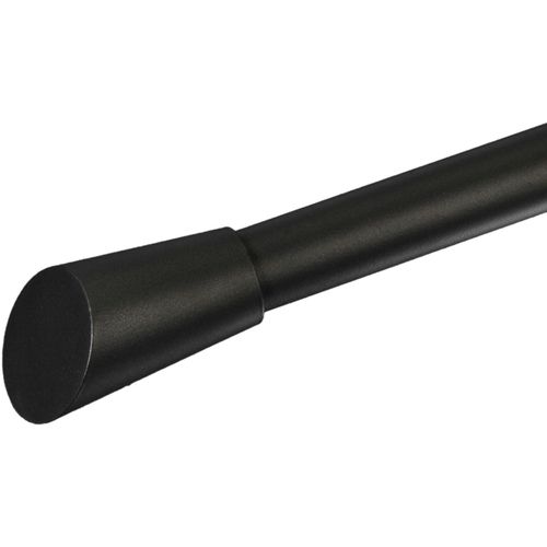 4016318269660 - Gardinenstangen-Endstück Bit Gr 1 grau (anthrazit) H3cm L59cm Ø2cm Gardinenstangenendstücke für Gardinenstangen Ø 20 mm