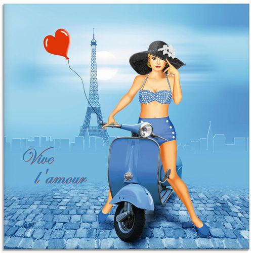4059745839815 - Glasbild ARTLAND Es lebe die Liebe Bilder Gr B H 50 cm x 50 cm Glasbild Frau quadratisch 1 St blau Bild Glasbild Glasbilder Bilder in verschiedenen Größen 4059745839815 - Glasbild ARTLAND Es lebe die Liebe Bilder Gr B H 50 cm x 50 cm Glasbild Frau quadratisch 1 St blau Bild Glasbild Glasbilder Bilder in verschiedenen Größen