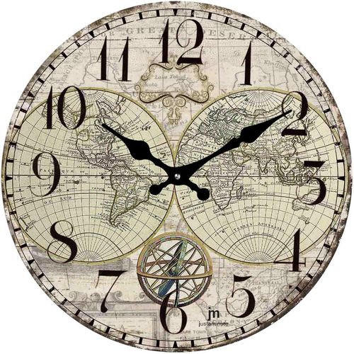 8008457147431 - Runde uhr siebdruck glas durchmesser 335cm-14863 - Lowell 8008457147431 - Runde uhr siebdruck glas durchmesser 335cm-14863 - Lowell