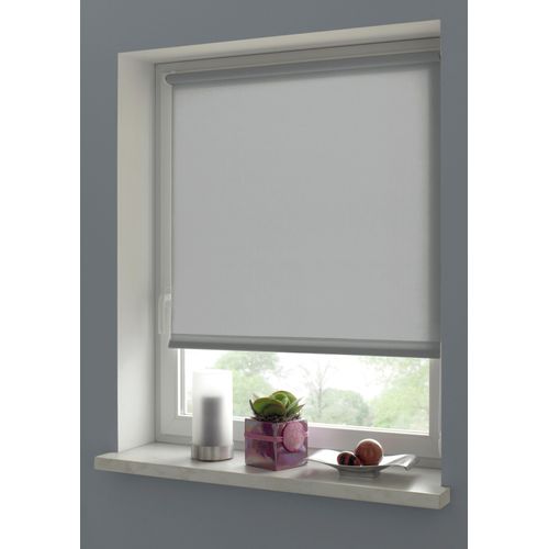 4003018370598 - Seitenzugrollo MY HOME Uni Klemmrollo Rollos Gr 150 cm einseitig verschiebbar 70 cm grau (hellgrau) Kinder Kinderzimmer-Rollos Schraubmontage möglich 4003018370598 - Seitenzugrollo MY HOME Uni Klemmrollo Rollos Gr 150 cm einseitig verschiebbar 70 cm grau (hellgrau) Kinder Kinderzimmer-Rollos Schraubmontage möglich