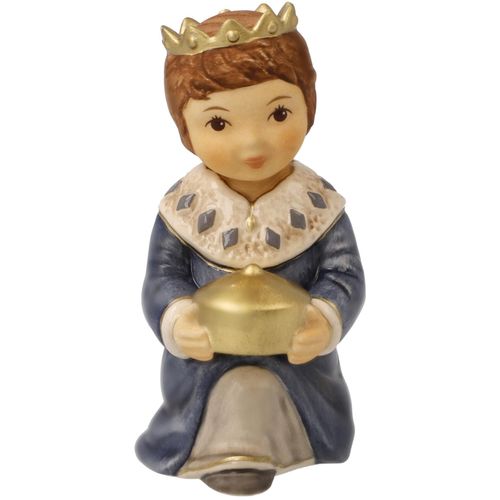 4005169359712 - Krippenfigur GOEBEL Krippenfiguren Weihnachtsdeko Dekofiguren Gr B H 55 cm x 85 cm bunt Weihnachtsengel Weihnachtsfiguren Steingut Figur - Balthasar
