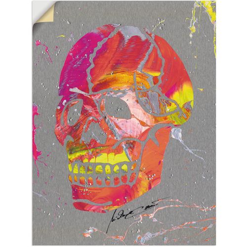 4057738879978 - Wandbild ARTLAND Totenkopf 2 Bilder Gr B H 30 cm x 40 cm Wandaufkleber - Vinyl Körper Hochformat 1 St orange Bild Leinwandbild Kunstdrucke Bilder als Alubild Leinwandbild Wandaufkleber oder Poster in versch Größen 4057738879978 - Wandbild ARTLAND Totenkopf 2 Bilder Gr B H 30 cm x 40 cm Wandaufkleber - Vinyl Körper Hochformat 1 St orange Bild Leinwandbild Kunstdrucke Bilder als Alubild Leinwandbild Wandaufkleber oder Poster in versch Größen