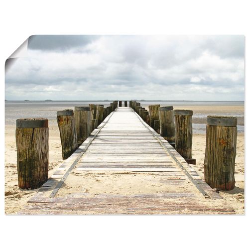 4055327638944 - Wandbild ARTLAND Steg ins Watt Bilder Gr B H 40 cm x 30 cm Poster Strand Querformat 1 St beige (naturfarben) Bild Metallbild Metallbilder Bilder als Alubild Leinwandbild Wandaufkleber oder Poster in versch Größen 4055327638944 - Wandbild ARTLAND Steg ins Watt Bilder Gr B H 40 cm x 30 cm Poster Strand Querformat 1 St beige (naturfarben) Bild Metallbild Metallbilder Bilder als Alubild Leinwandbild Wandaufkleber oder Poster in versch Größen